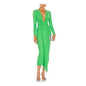 Solace London Green Lorena Dress Size US 4 / UK 8 Dress